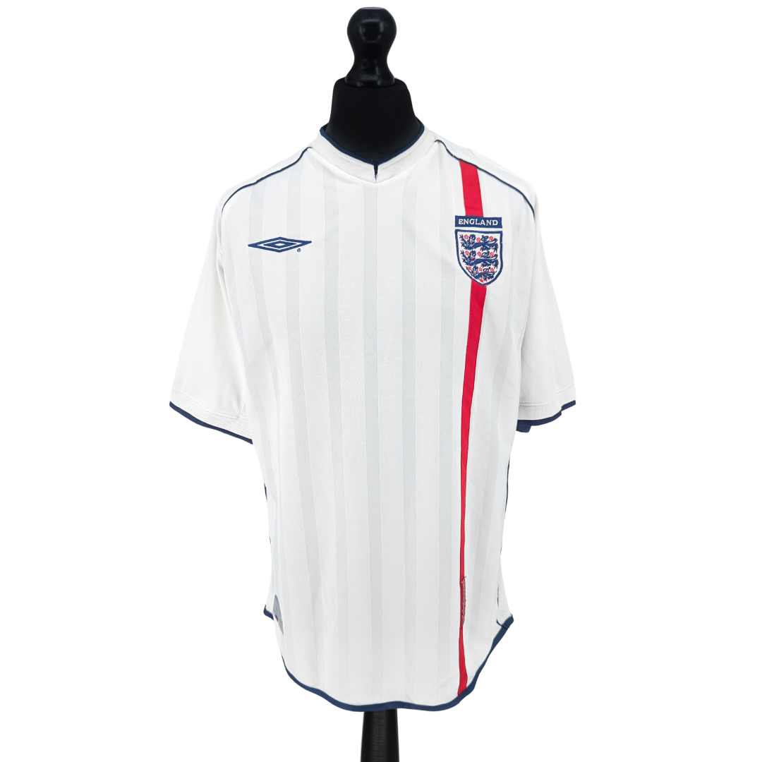England home football shirt 2001/03