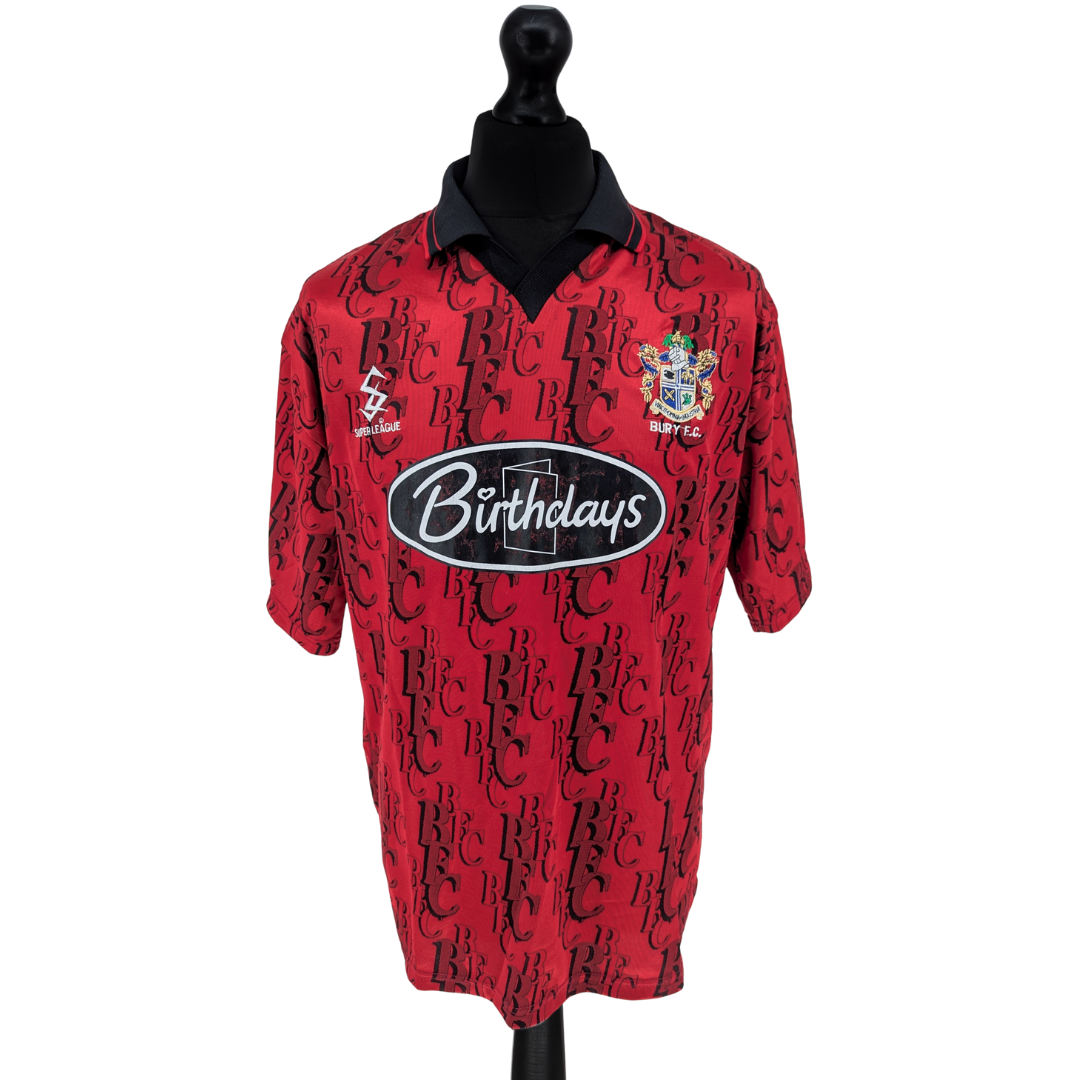 Bury away football shirt 1997/99