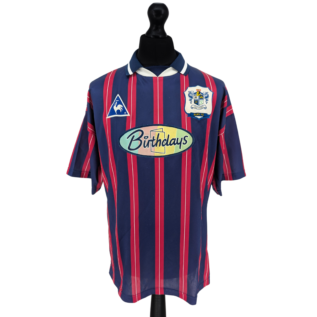 Bury away football shirt 1996/97