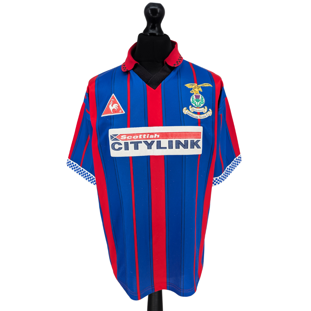 Inverness Caledonian Thistle home football shirt 1996/97