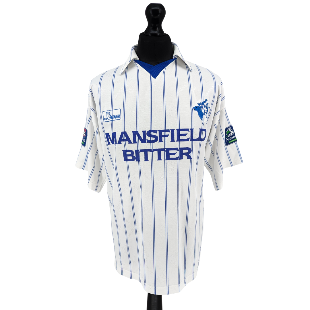 Mansfield Town away football shirt 1996/98