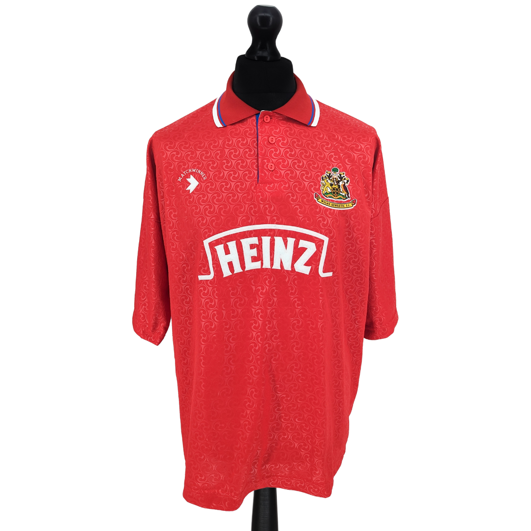 Wigan Athletic away football shirt 1991/93