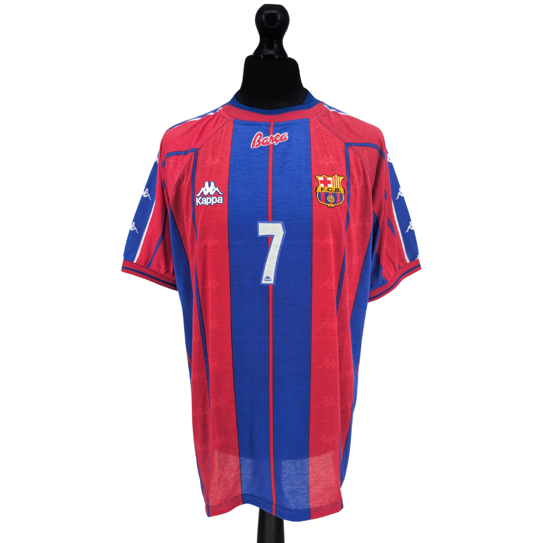 Barcelona home handball shirt 1997/98 - (XL)