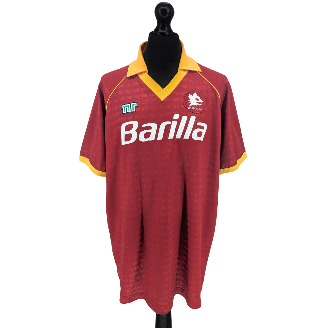 Roma home football shirt 1990/91 - (XL)