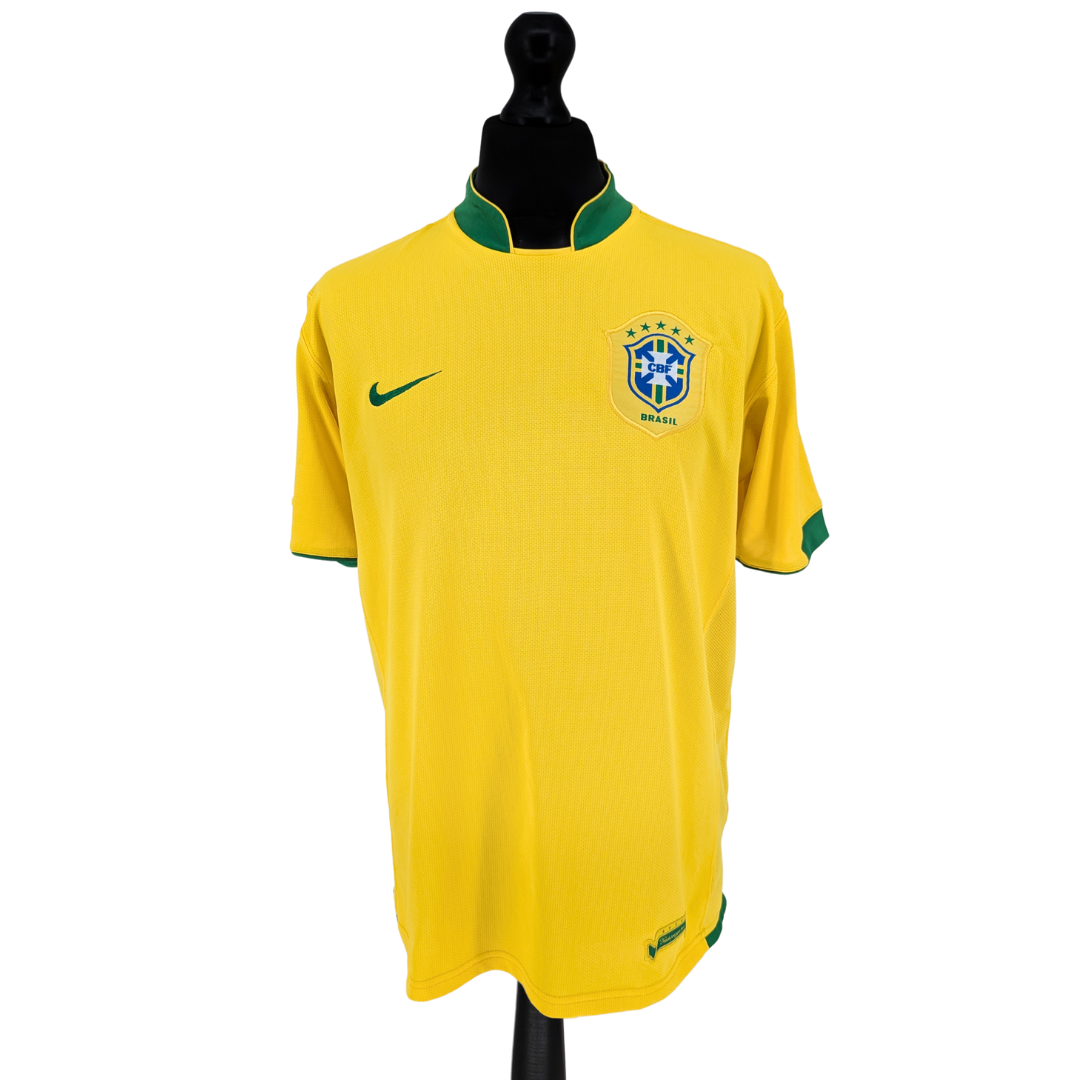 Brazil home football shirt 2008/10 - (L)