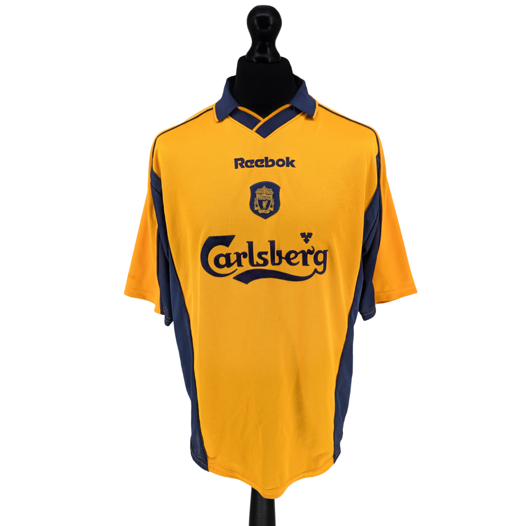 Liverpool away football shirt 2000/02 - (L)