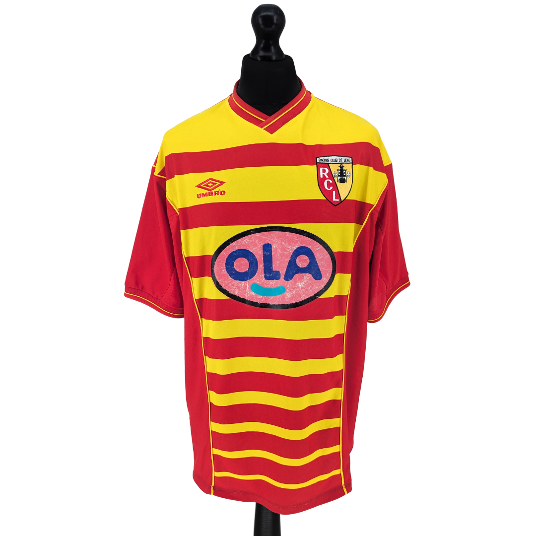 RC Lens home football shirt 2000/01 - (XL)