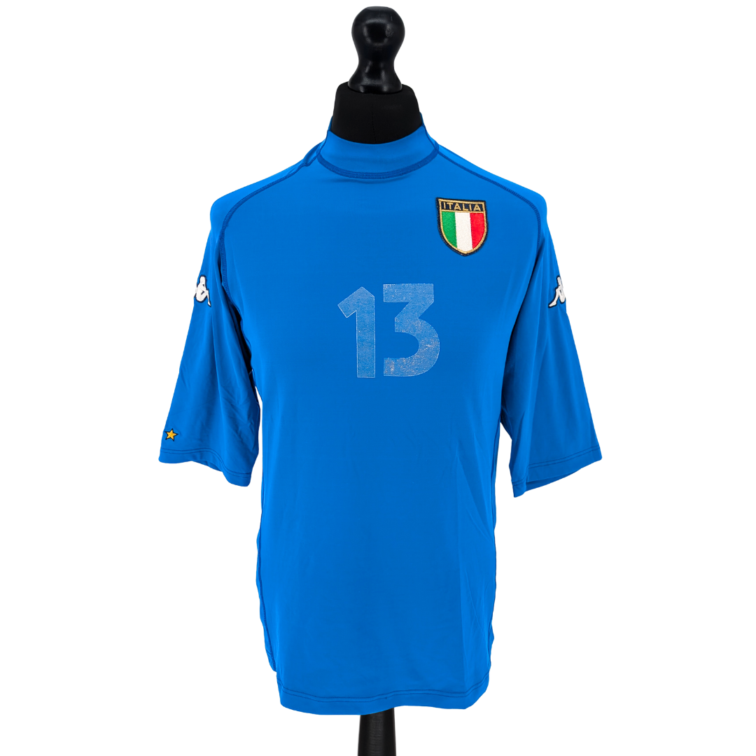 Italy home football shirt 2000/02 - (L)
