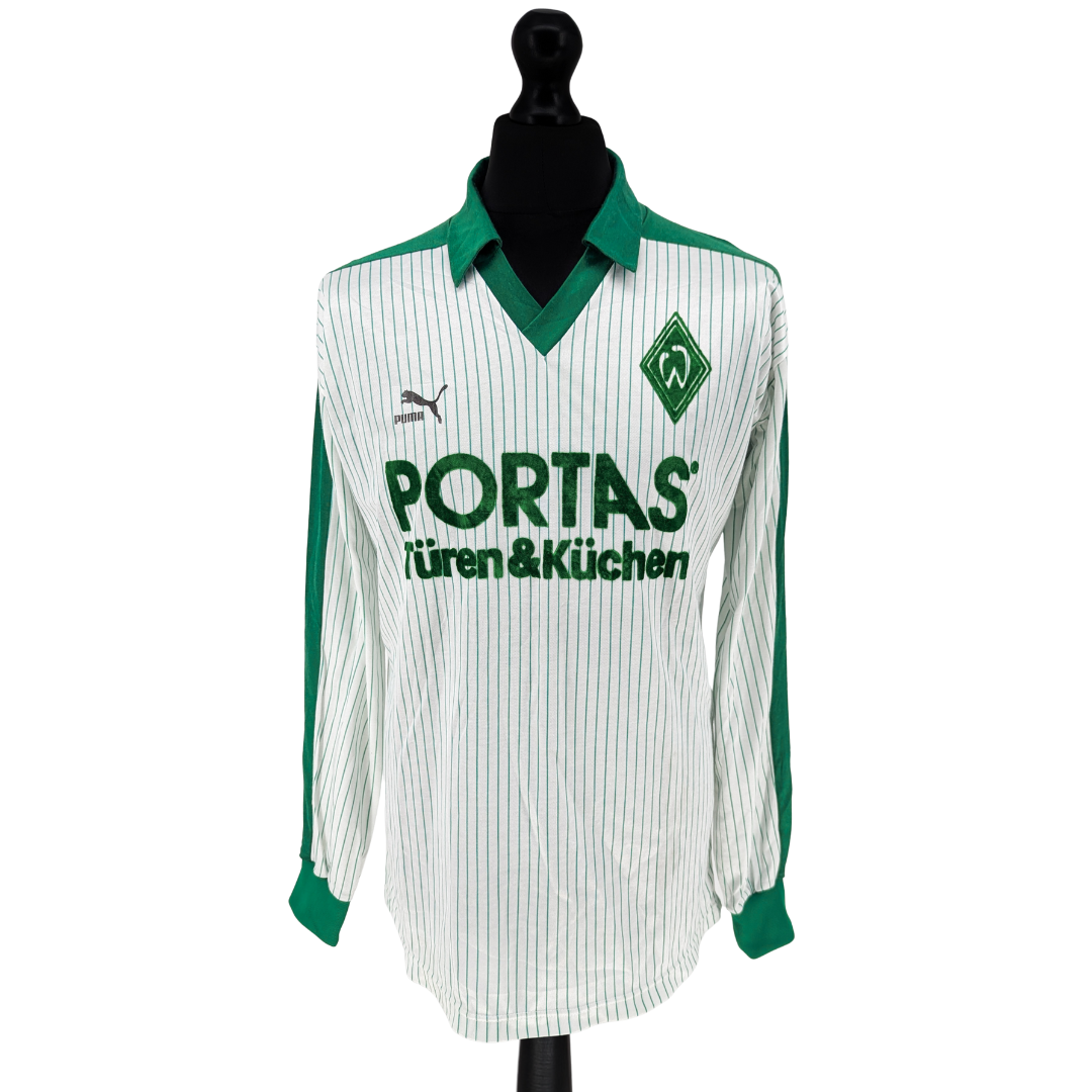 Werder Bremen home football shirt 1986/87 - (L)