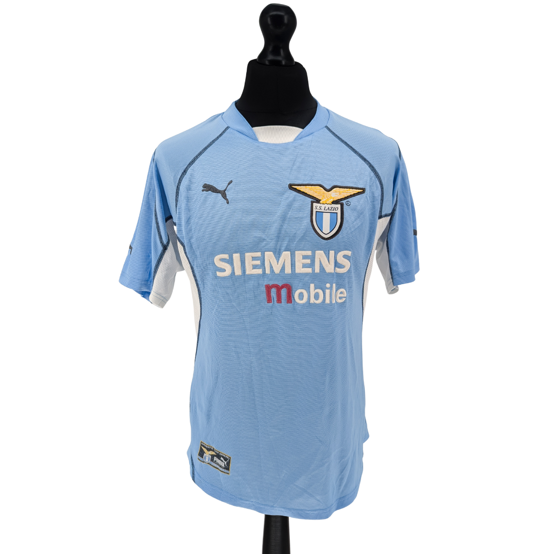 Lazio home football shirt 2001/02 - (M)