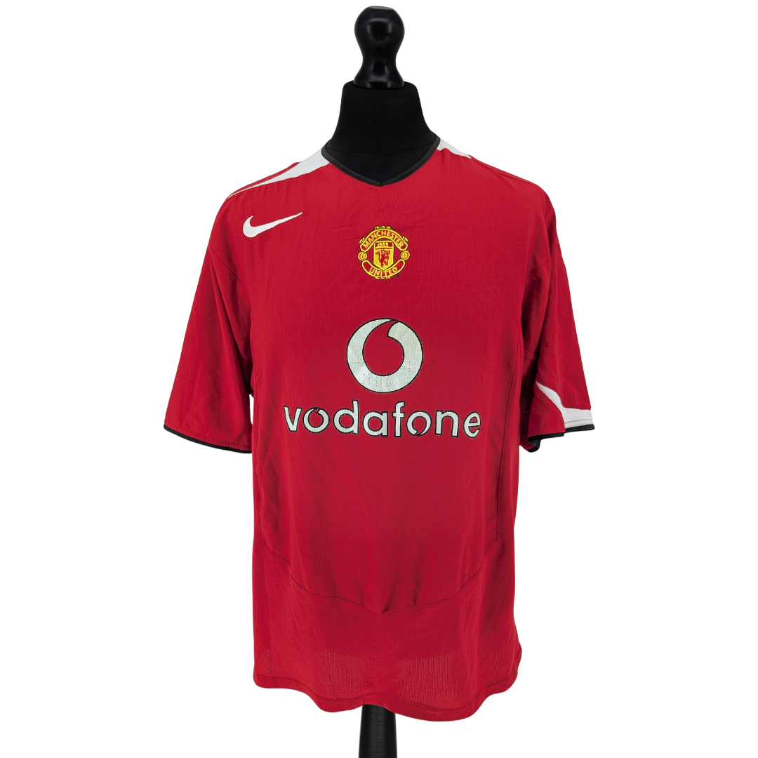 Manchester United home football shirt 2004/06 - (XL)