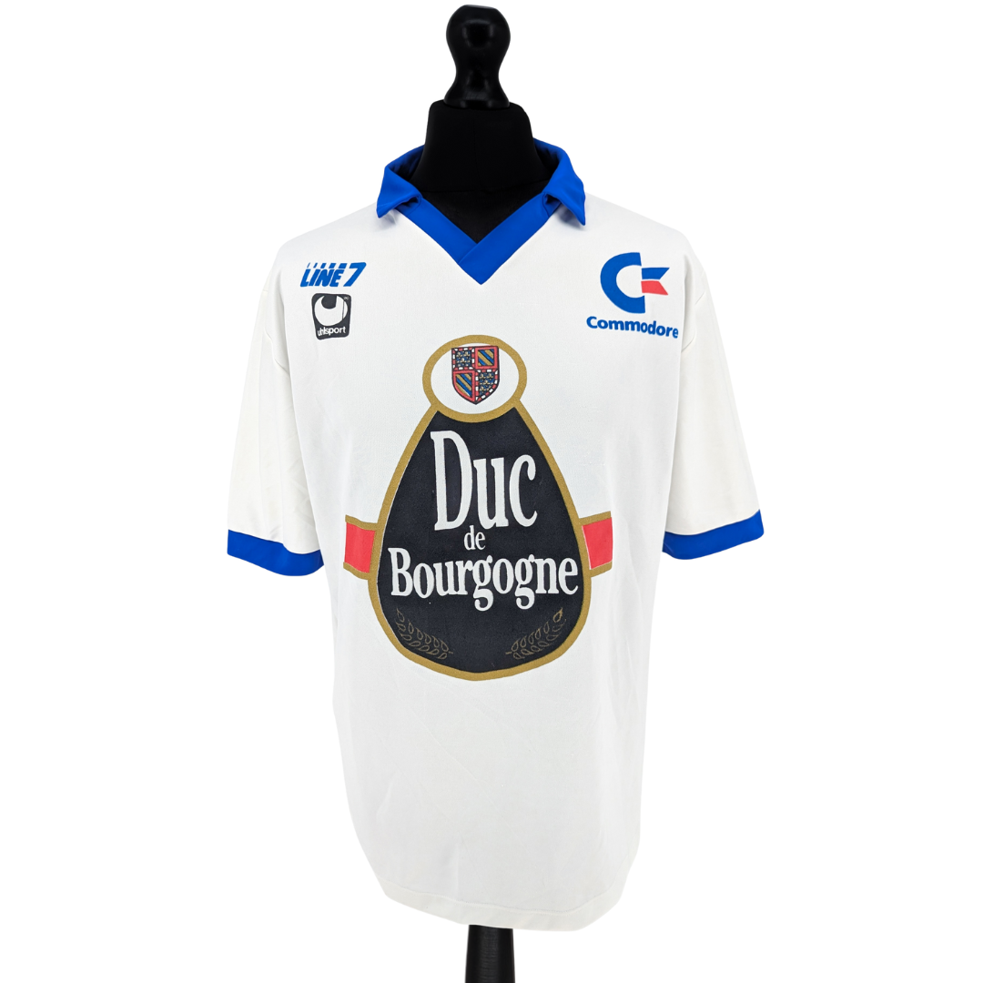Auxerre home football shirt 1990/91 - (L)