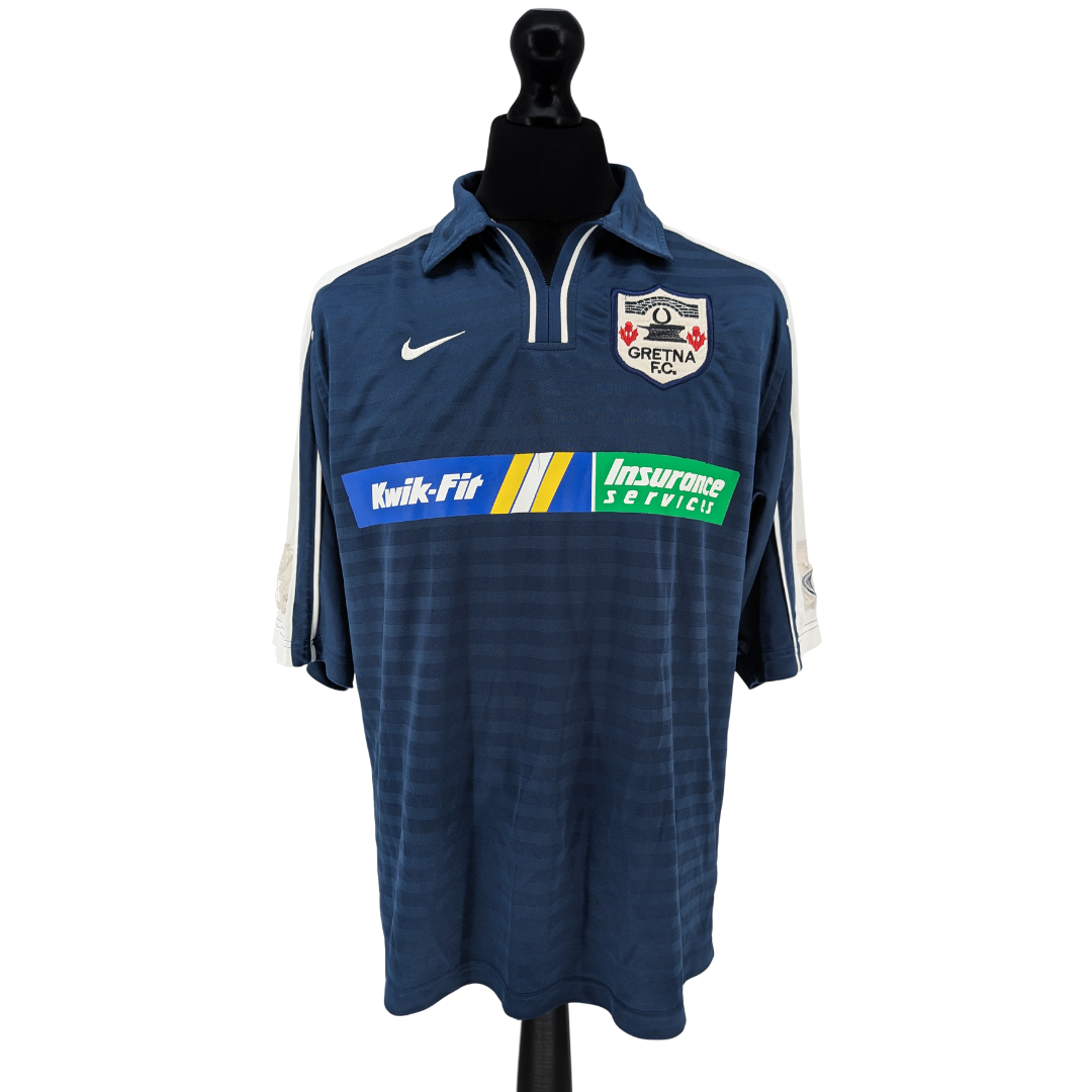 Gretna FC away football shirt 2004/06 - (L)