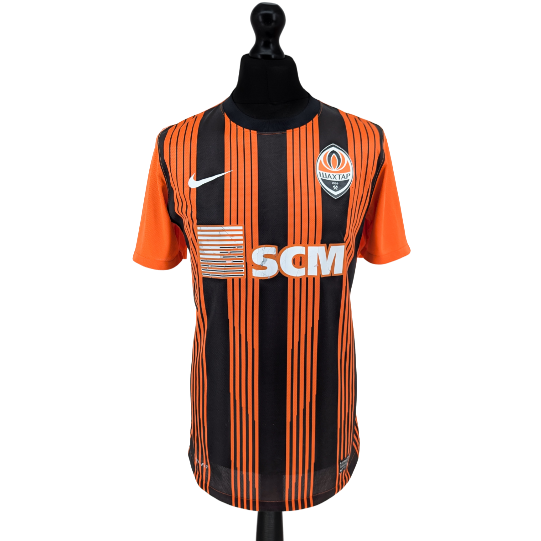 Shakhtar Donetsk signed home football shirt 2011/13 - (L)