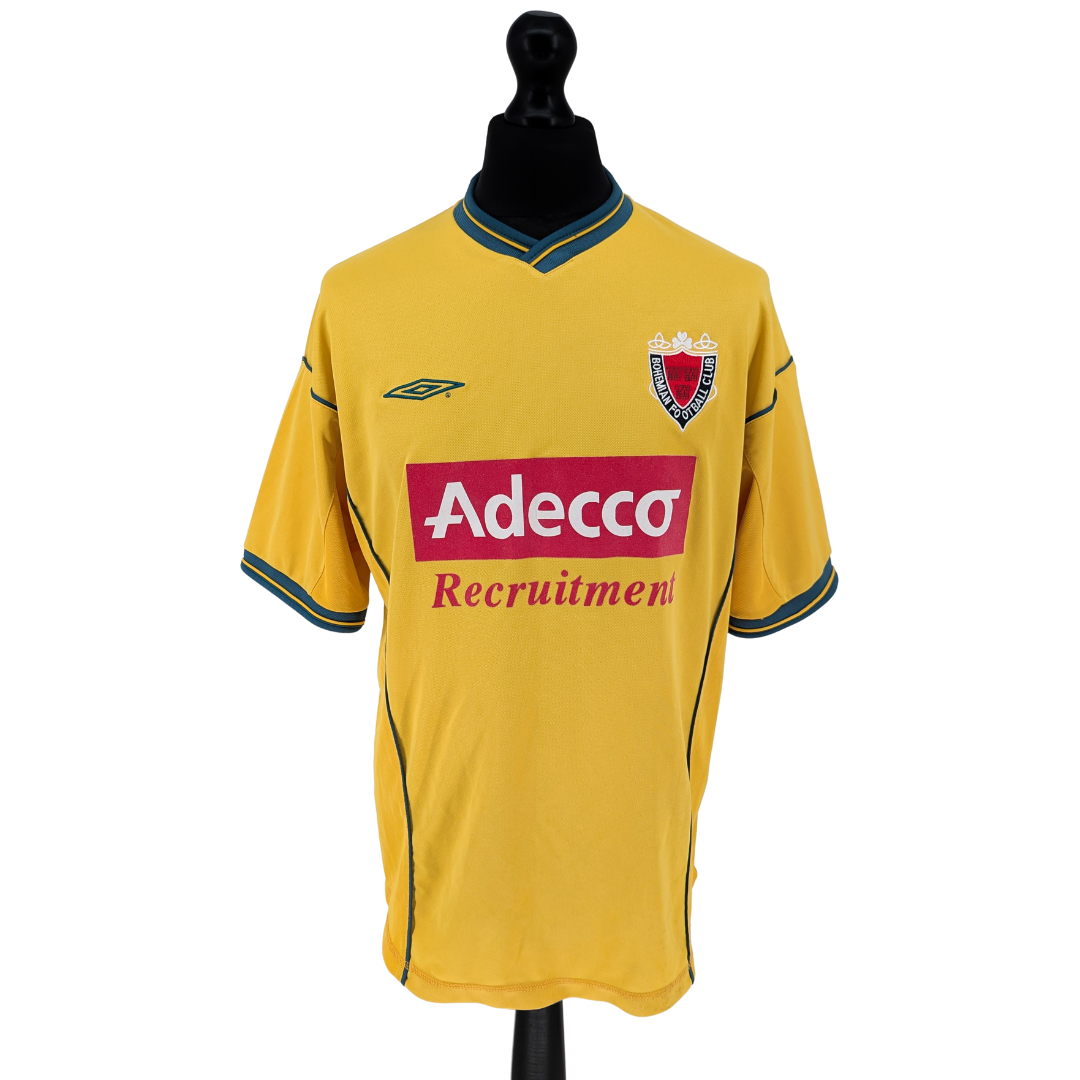 Bohemians away football shirt 2001/02 - (L)