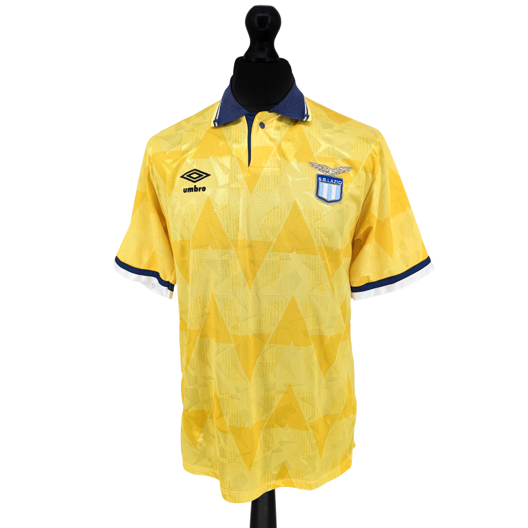 Lazio away football shirt 1989/91 - (M)