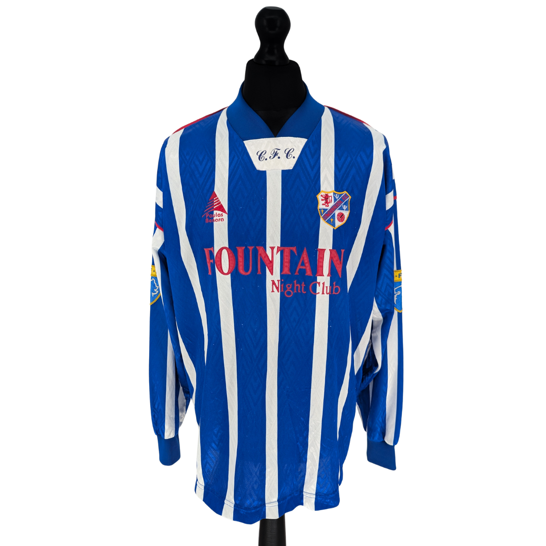 Cowdenbeath home football shirt 1995/96 - (XL)