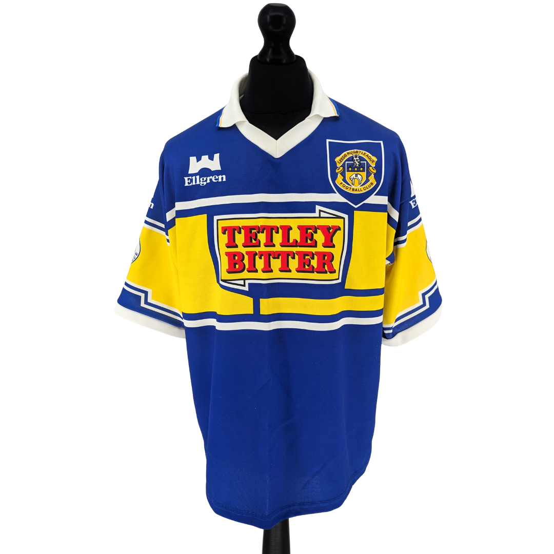 Leeds Rhinos home rugby shirt 1995 - (XL)
