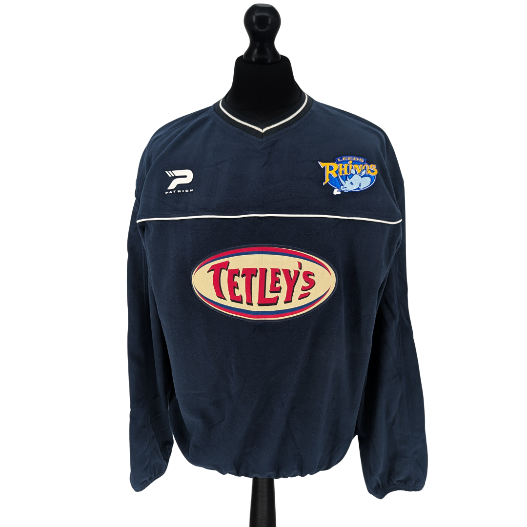 Leeds Rhinos training rugby sweatshirt 2006 - (M)