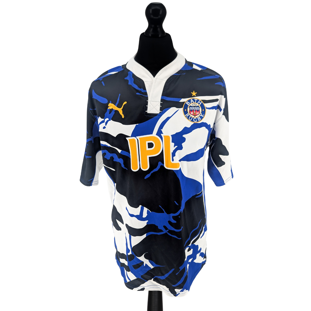 Bath home rugby home shirt 2009/10 - (L)