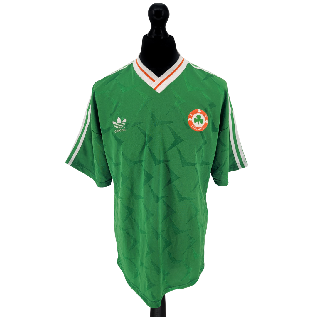 Ireland home football shirt 1990/92 - (L)