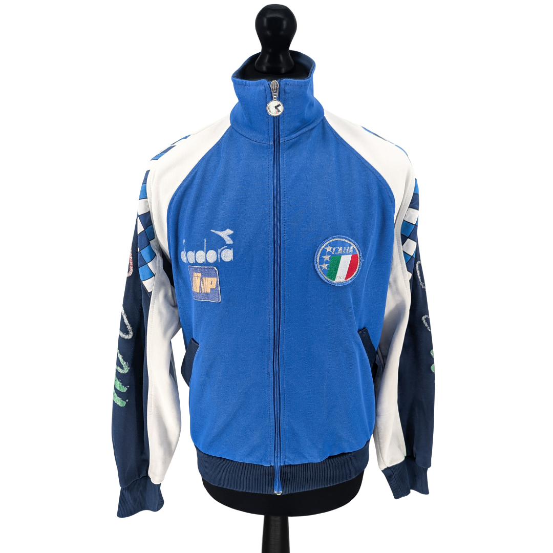 Italy training football jacket 1990/92 - (M)