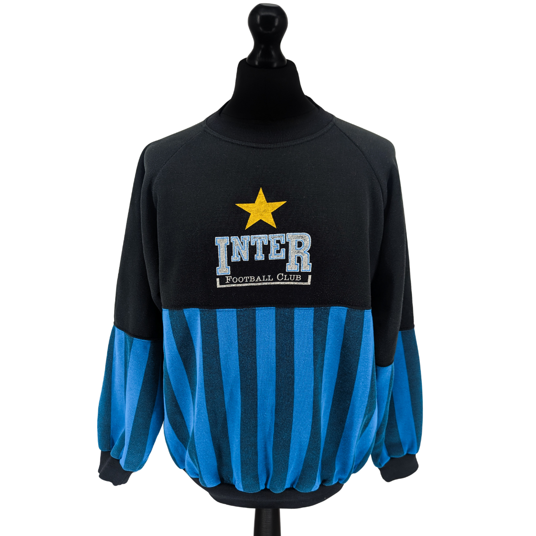 Inter Milan football sweatshirt 1990/91 - (L)