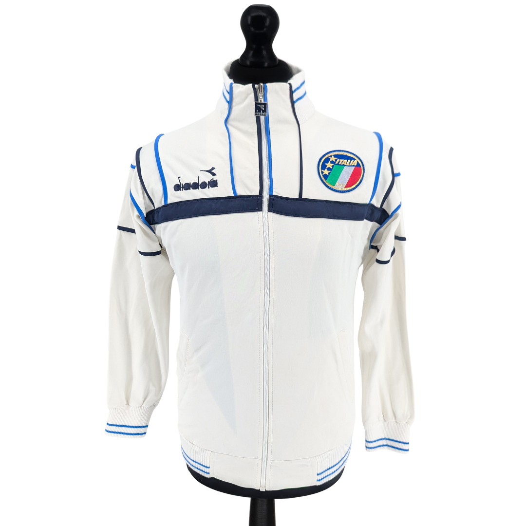 Italy training football jacket 1986/90 - (S)