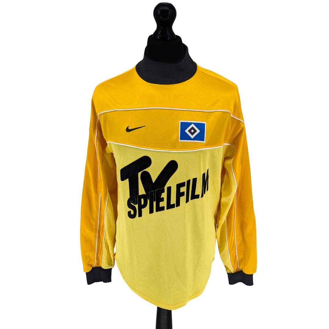 Hamburg signed goalkeeper football shirt 2001/02 - (S)