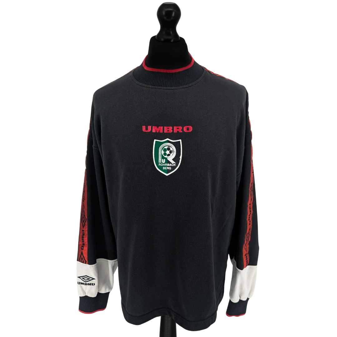 Union Rohrbach/Berg training football sweatshirt 1998/99 - (XL)