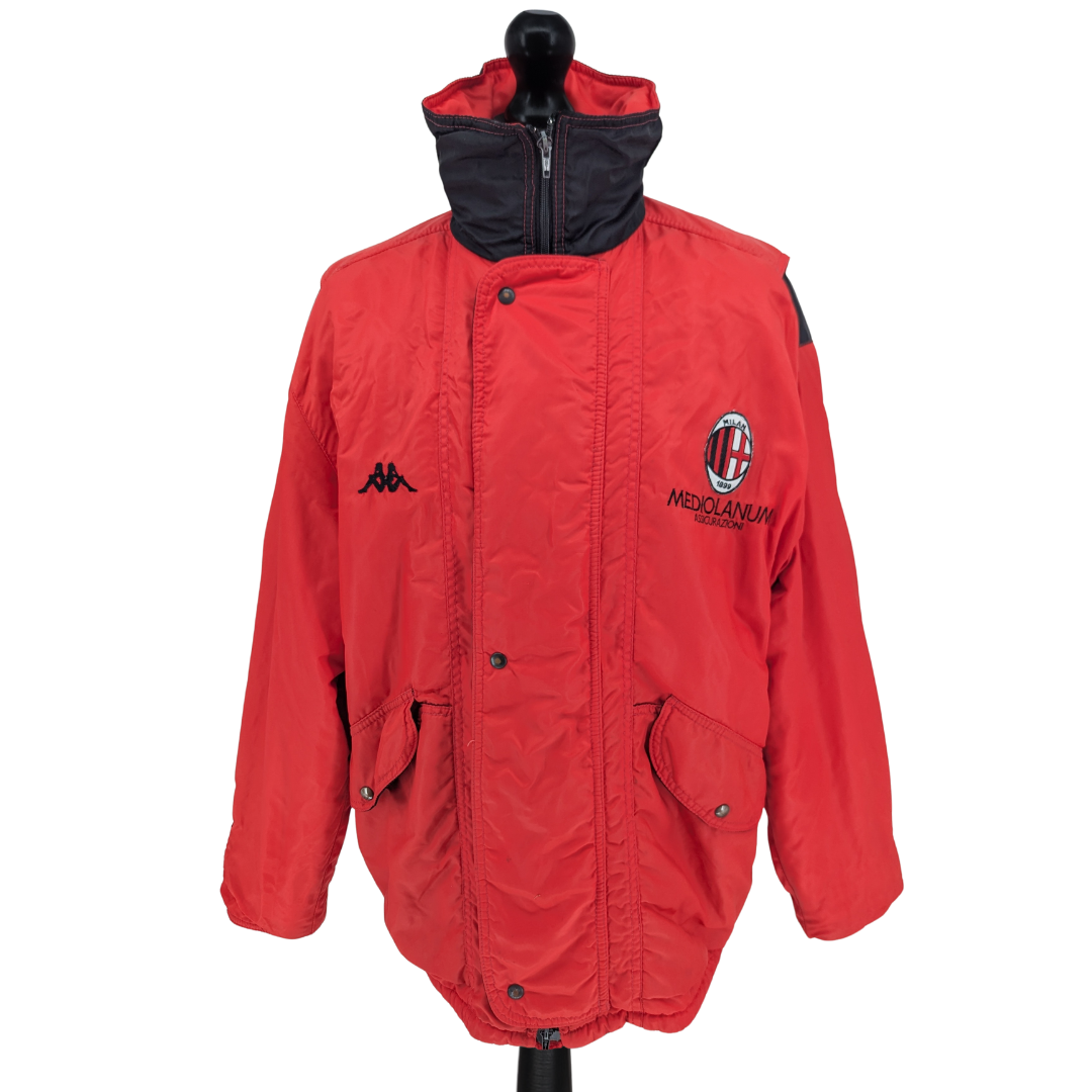 AC Milan training football coat 1988/90 - (L)