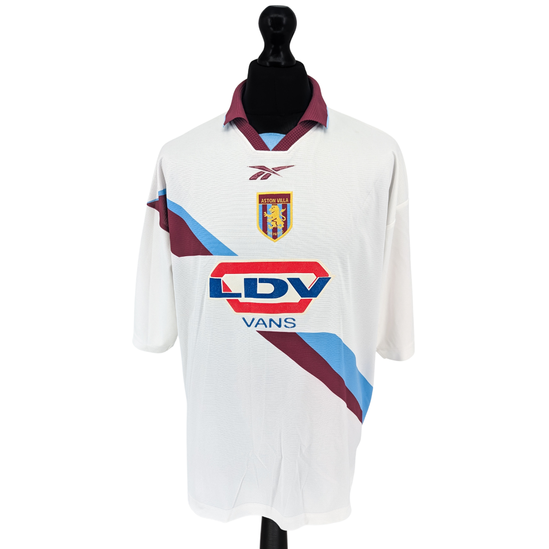 Aston Villa away football shirt 1999/00 - (L)