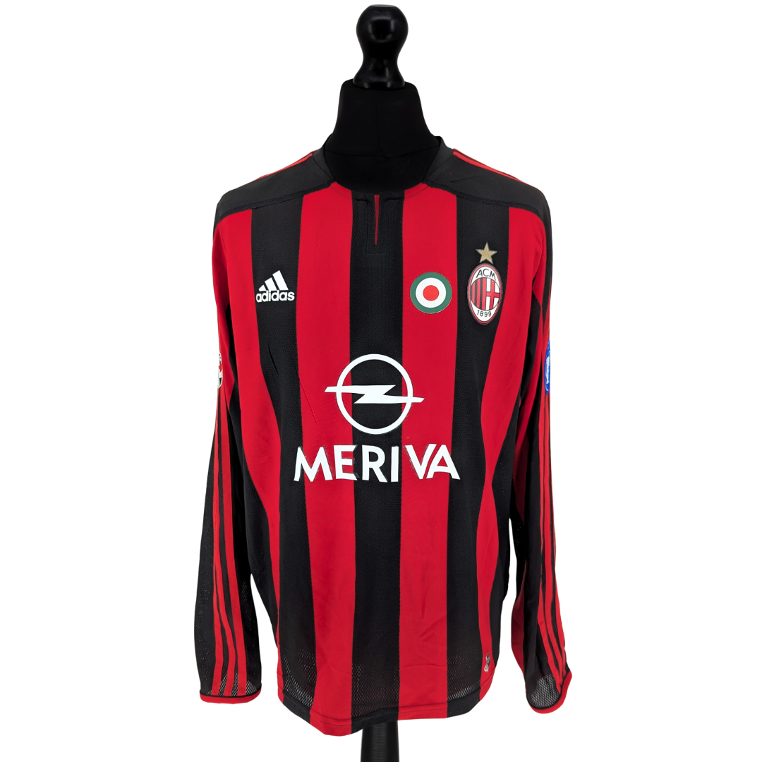 AC Milan home football shirt 2003/04 - (XL)