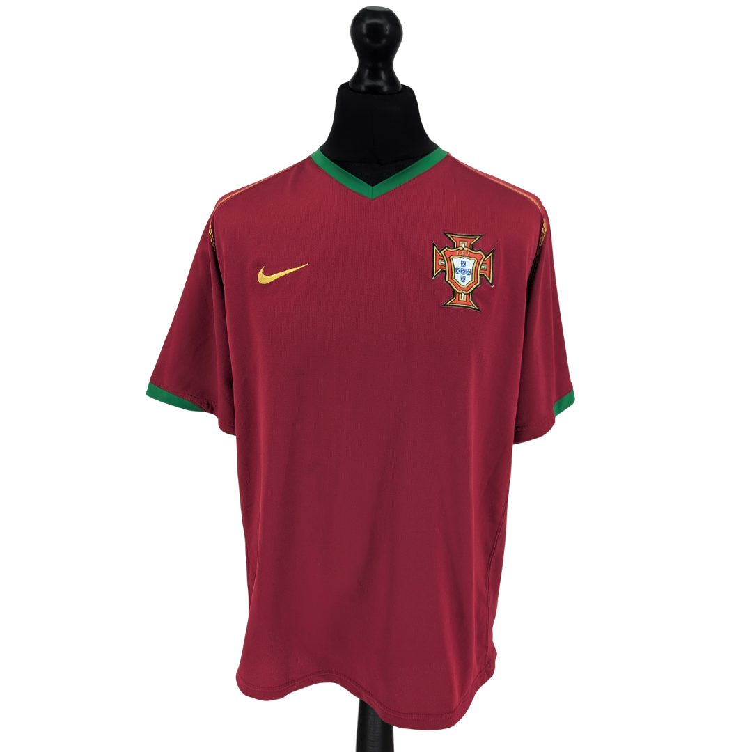Portugal home football shirt 2006/08 - (XL)