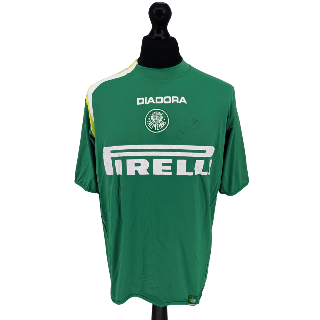 Palmeiras signed home football shirt 2005/06 - (L)