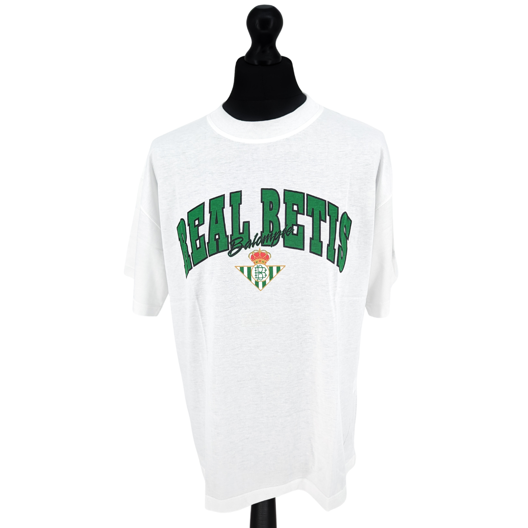 Real Betis leisure football t-shirt 1995/97 - (L)