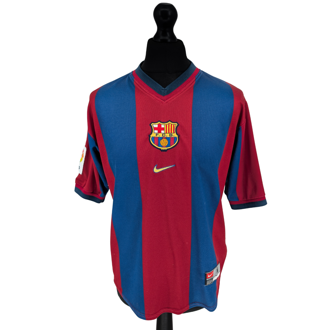 Barcelona home football shirt 1998/99 - (M)