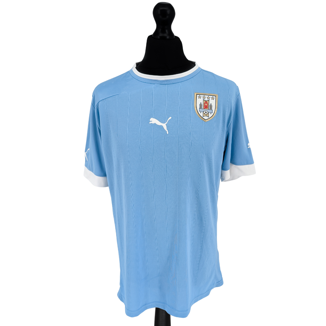 Uruguay home football shirt 2012/14 - (XL)