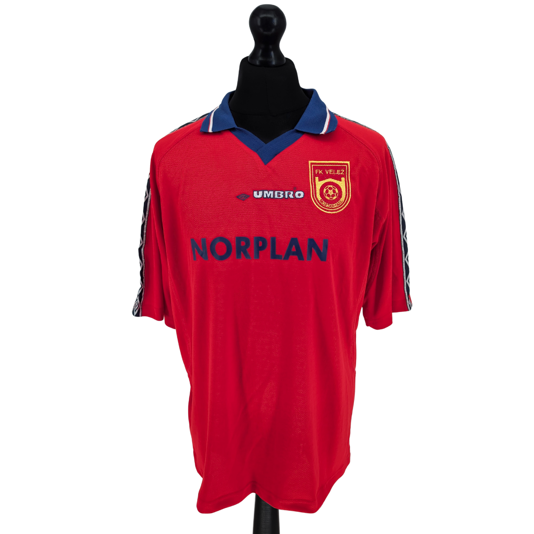 FK Velez Mostar home football shirt 2001/02 - (L)