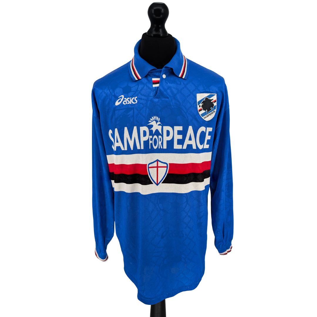 Sampdoria home football shirt 1995/96 - (XL)