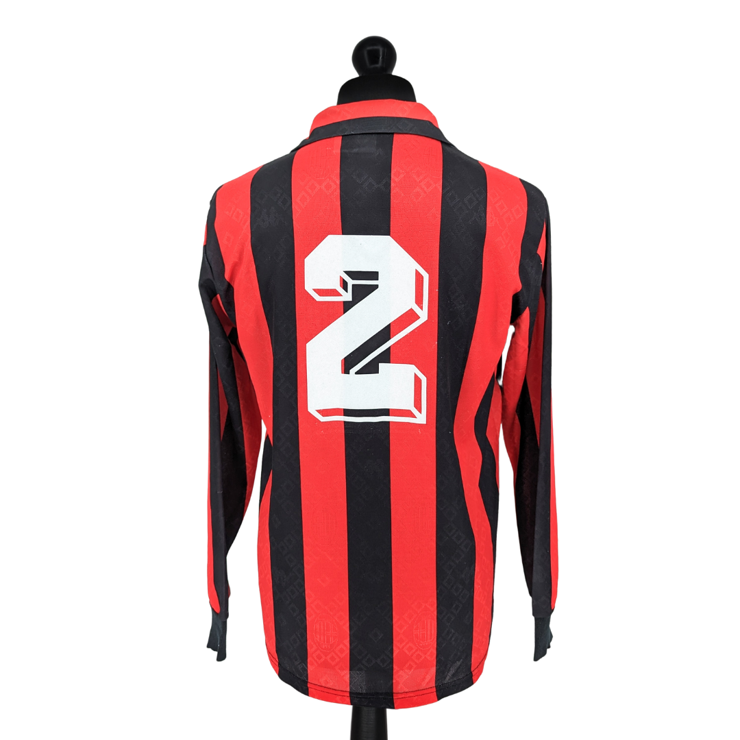 AC Milan home football shirt 1989/90 - (M)