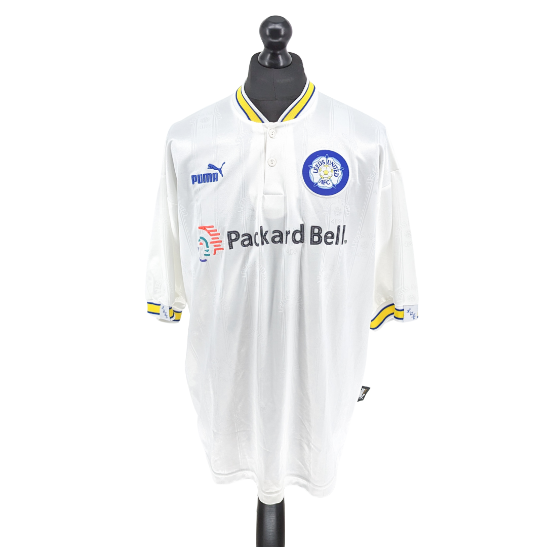 Leeds United home football shirt 1996/98