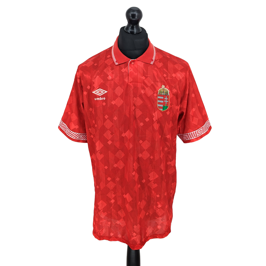 Hungary home football shirt 1990/92