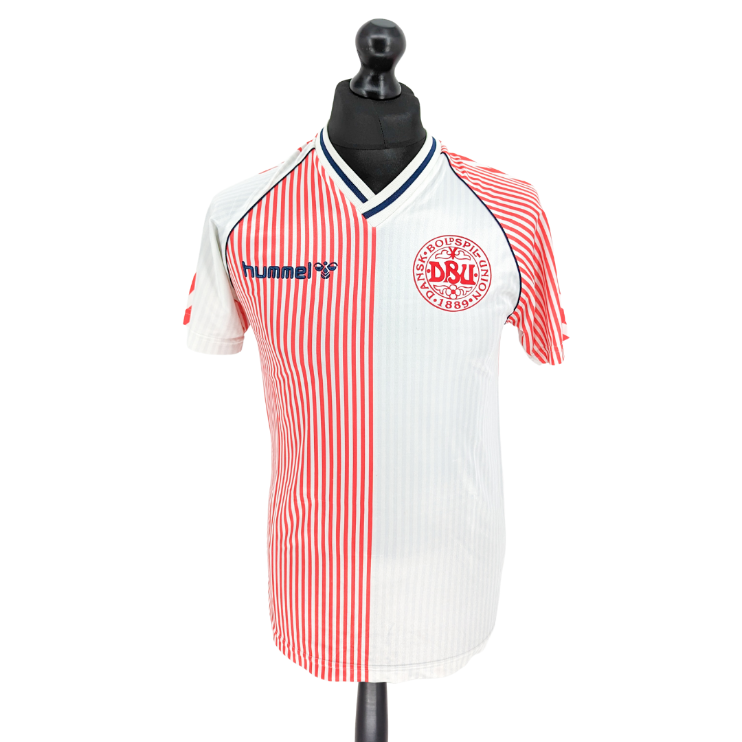 Denmark away football shirt 1986/88