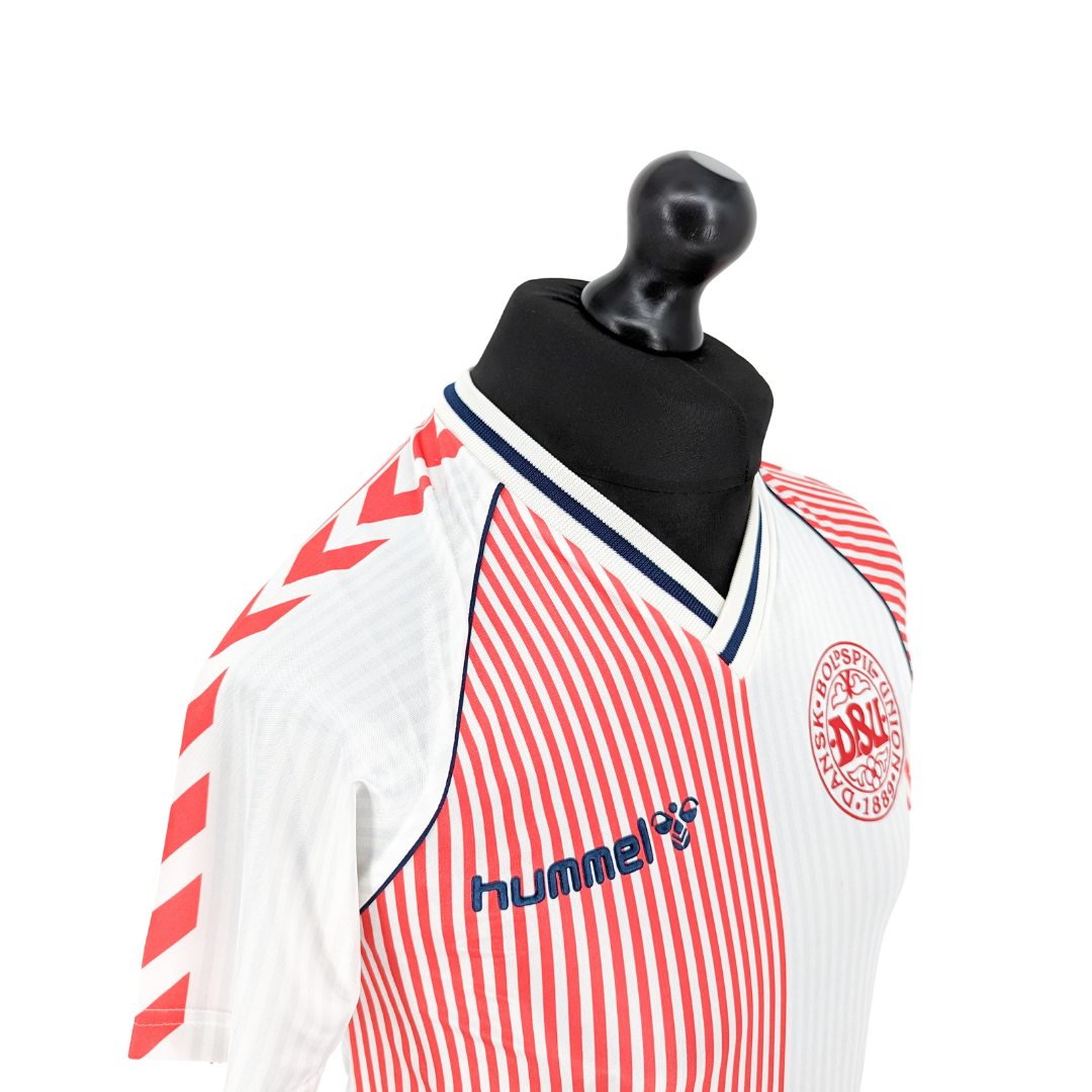 Denmark away football shirt 1986/88