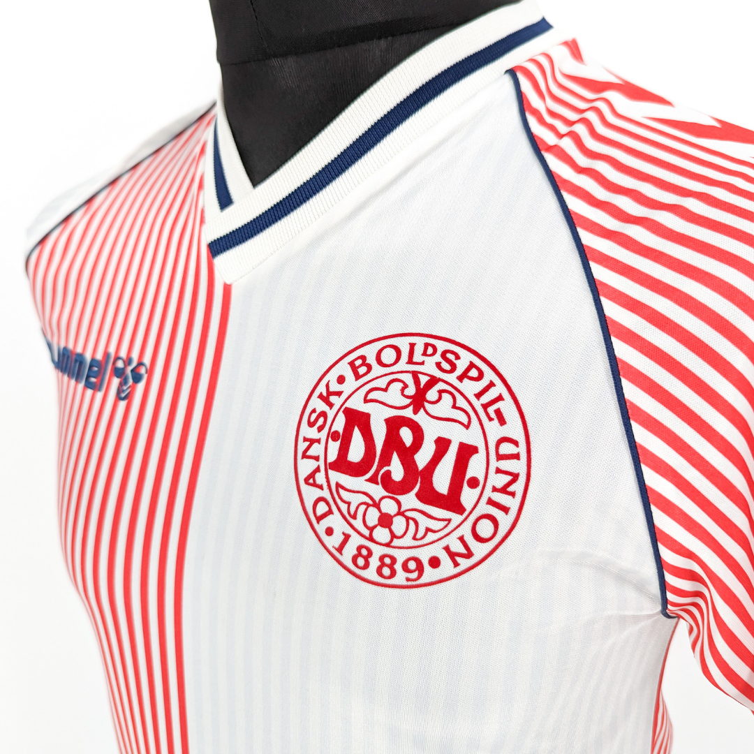 Denmark away football shirt 1986/88