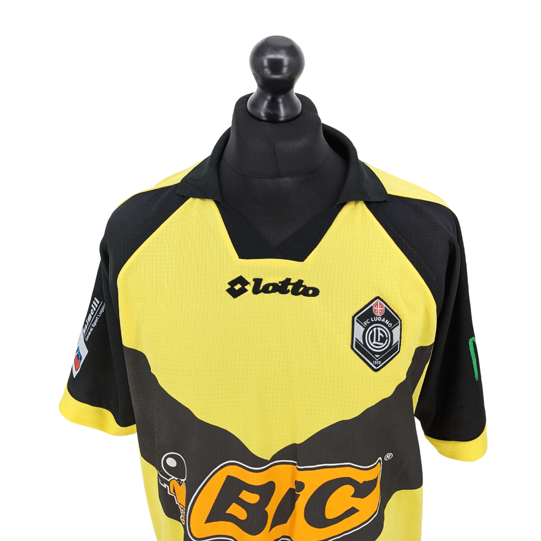 Lugano away football shirt 1997/98