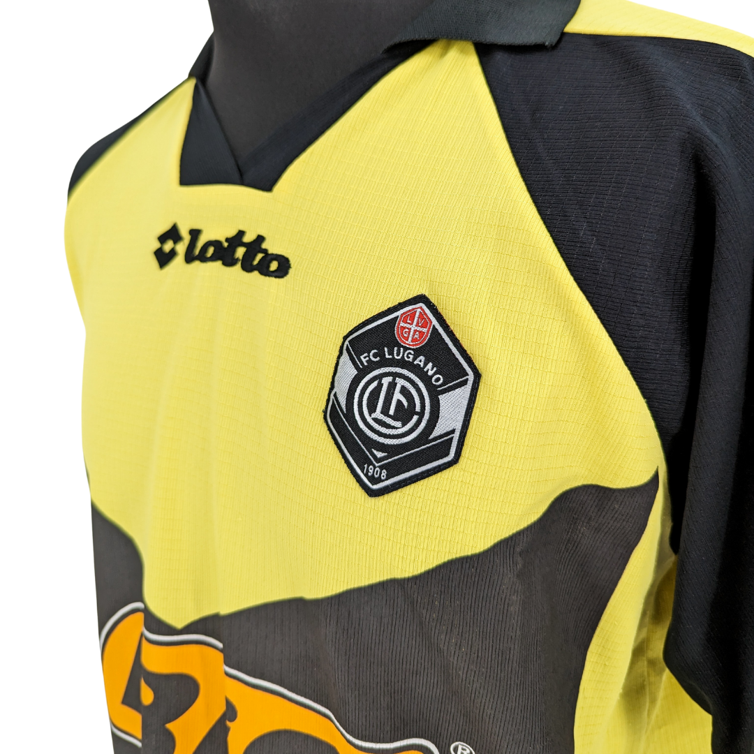 Lugano away football shirt 1997/98