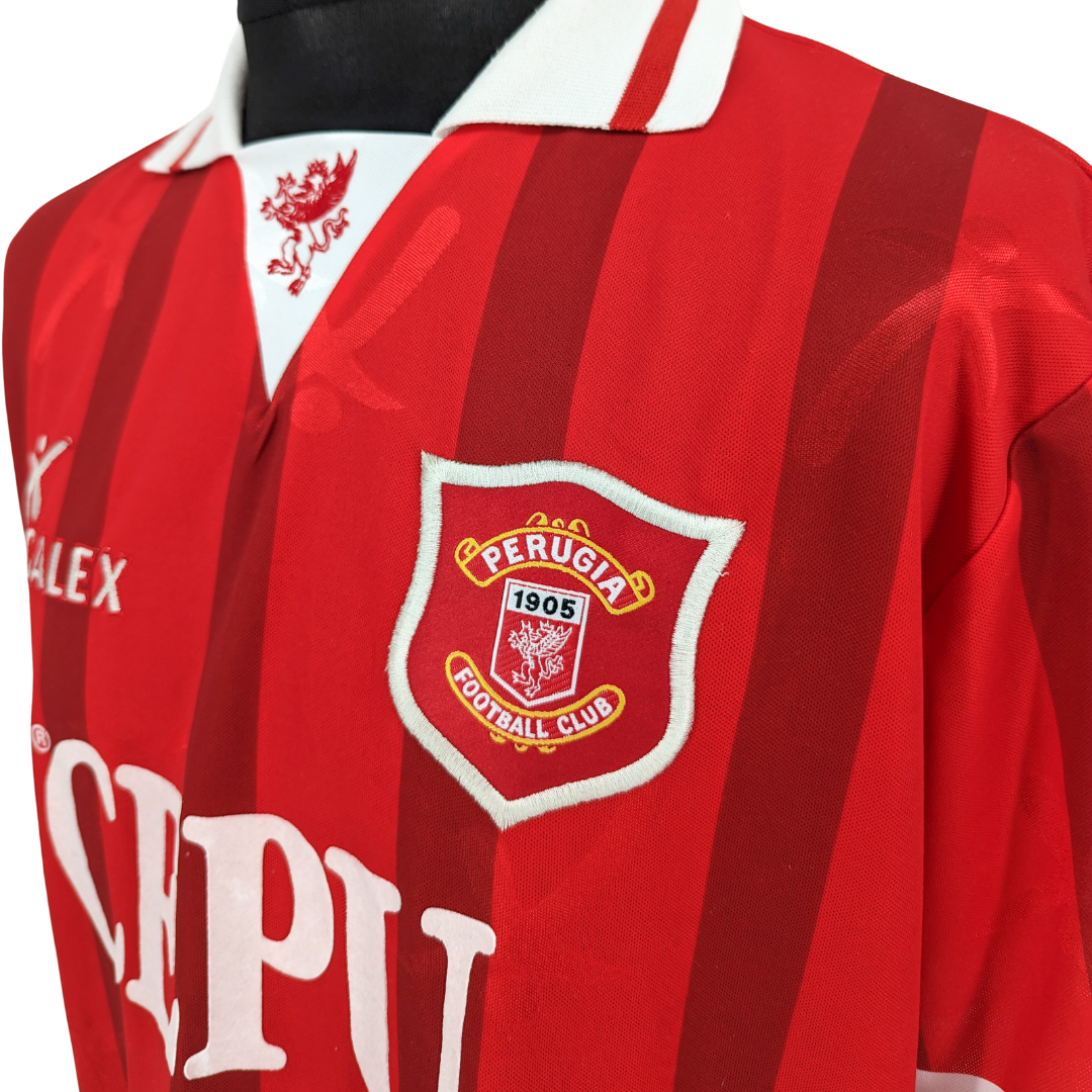 Perugia home football shirt 1996/97 - (XL)