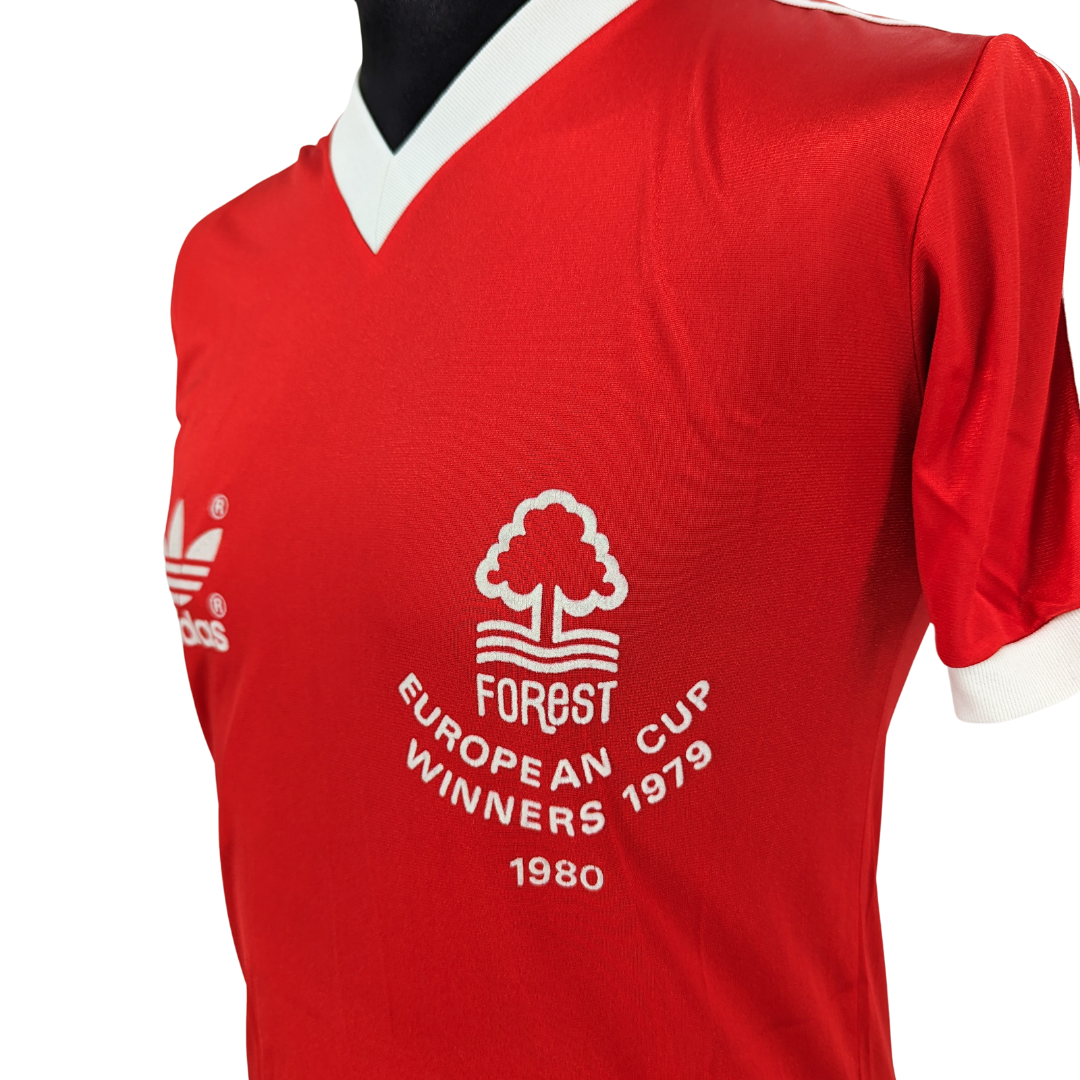 Nottingham Forest home football shirt 1977/81